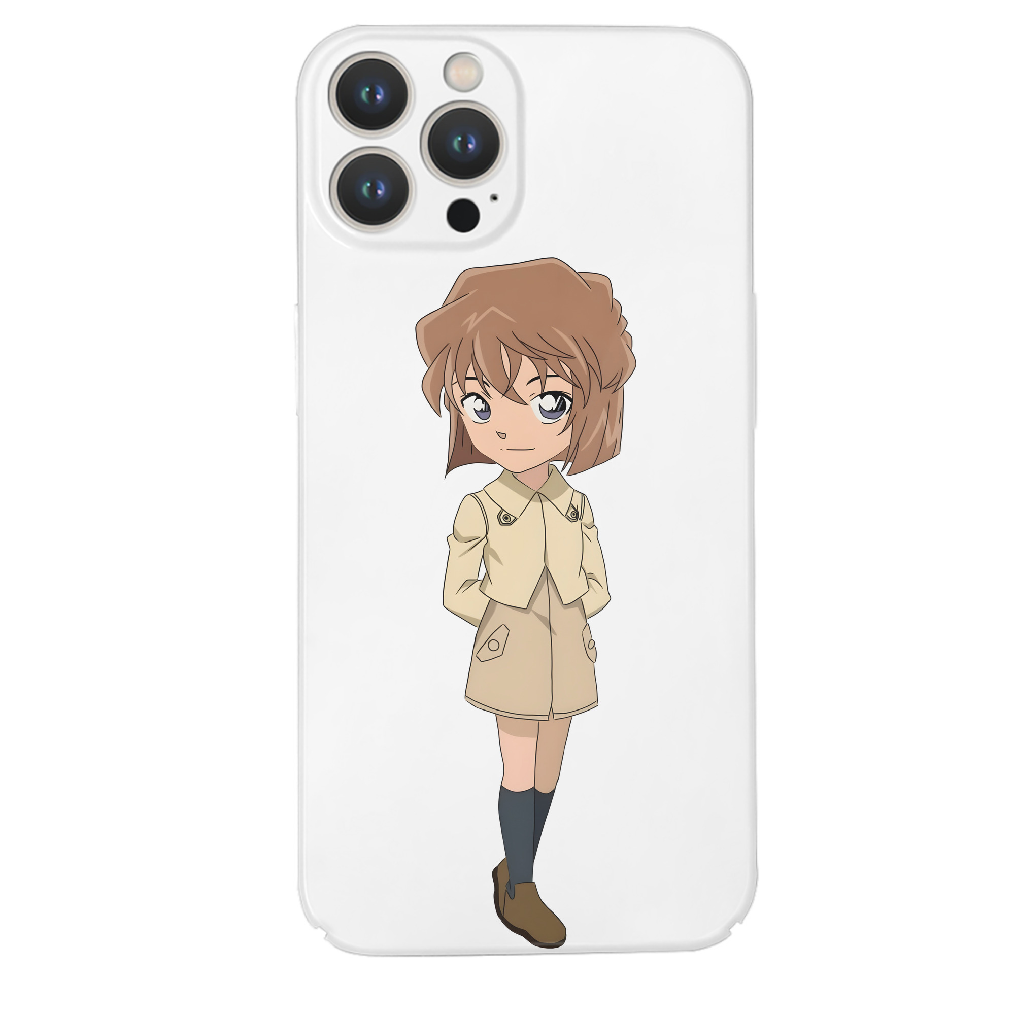 （画像用） 名探偵コナン 灰原 哀 はいばら あい Detective Conan Anita Hailey、Vi Graythorn Haibara Ai 【iPhone 14シリーズ対応】ハードケース